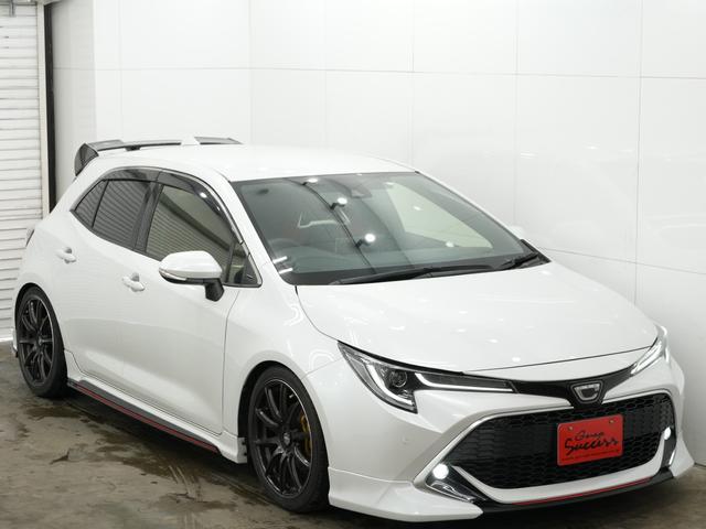 カローラスポーツ Ｇ　Ｚ　ＴＲＤフルエアロ／ＢＬＩＴＺ車高調／ＲＡＹＳ１８インチＡＷ／／ＴＯＭ’Ｓリアルーフスポイラー／バックカメラ／ＥＴＣ／Ｂｌｕｅｔｏｏｔｈ／フルセグ／パドルシフト／ハーフレザーシート／シートヒーター（54枚目）