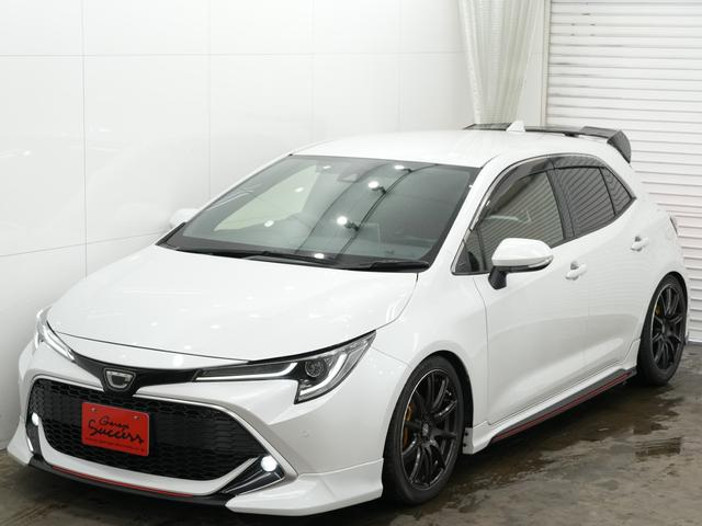 カローラスポーツ Ｇ　Ｚ　ＴＲＤフルエアロ／ＢＬＩＴＺ車高調／ＲＡＹＳ１８インチＡＷ／／ＴＯＭ’Ｓリアルーフスポイラー／バックカメラ／ＥＴＣ／Ｂｌｕｅｔｏｏｔｈ／フルセグ／パドルシフト／ハーフレザーシート／シートヒーター（55枚目）