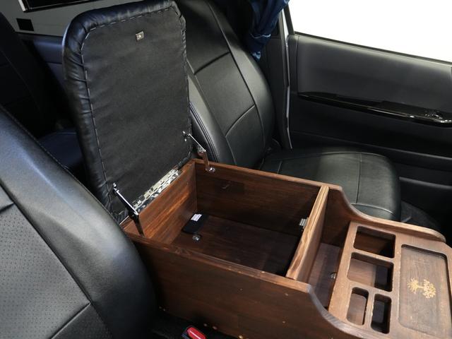 ハイエースバン スーパーGL ダークプライムII ローダウン/バッドフェイスボンネット/シートカバー/ 16インチAW/LEDテールレンズ/ベッドキット/フリップダウンモニター/Bluetooth/バックカメラ(41枚目)