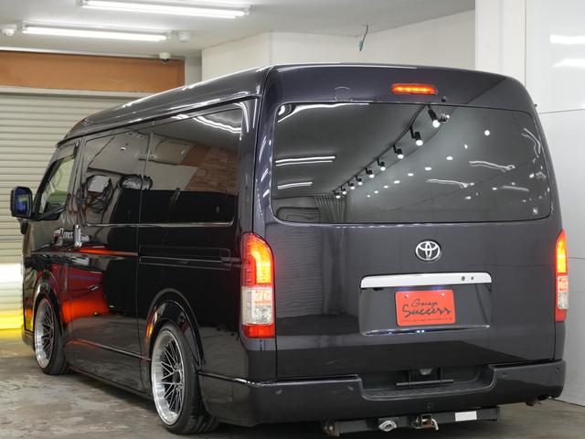 ハイエースバン バッドフェイスボンネット/WORK XTRAP 18インチAW/ローダウン/バックカメラ/100V電源/両側電動スライドドア/ETC/Bluetooth/シートカバー/オーバーフェンダー/ベッドキット(53枚目)