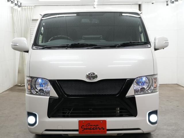 ハイエースバン スーパーＧＬ　ダークプライムＩＩ　ＥＳＳＥＸフロントグリル／ＥＳＳＥＸＴｙｐｅＥＣ１８インチＡＷ／ＡＬＰＩＮＥフローティングナビ１１インチナビ／ＥＴＣ／Ｂｌｕｅｔｏｏｔｈ／フルセグ／バックカメラ／シートカバー／両側電動スライドドア／（9枚目）