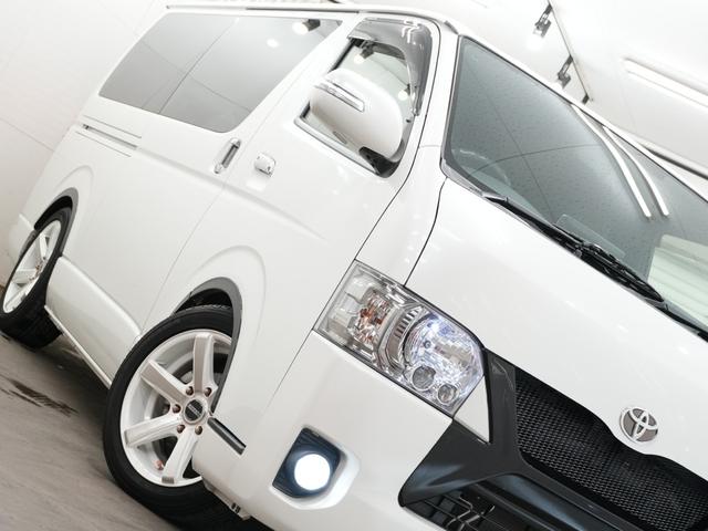 ハイエースバン スーパーＧＬ　ダークプライムＩＩ　ＥＳＳＥＸフロントグリル／ＥＳＳＥＸＴｙｐｅＥＣ１８インチＡＷ／ＡＬＰＩＮＥフローティングナビ１１インチナビ／ＥＴＣ／Ｂｌｕｅｔｏｏｔｈ／フルセグ／バックカメラ／シートカバー／両側電動スライドドア／（42枚目）