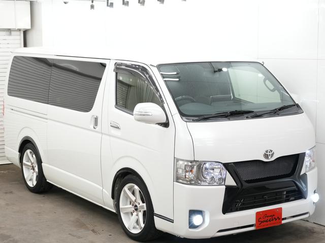 ハイエースバン スーパーＧＬ　ダークプライムＩＩ　ＥＳＳＥＸフロントグリル／ＥＳＳＥＸＴｙｐｅＥＣ１８インチＡＷ／ＡＬＰＩＮＥフローティングナビ１１インチナビ／ＥＴＣ／Ｂｌｕｅｔｏｏｔｈ／フルセグ／バックカメラ／シートカバー／両側電動スライドドア／（54枚目）
