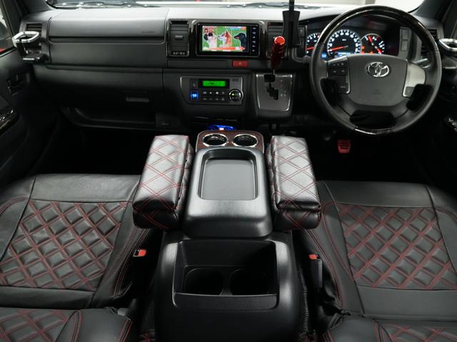 ハイエースバン スーパーＧＬ　ダークプライムＩＩ　バッドフェイスボンネット／ローダウン／ＷＯＲＫ　ＸＴＲＡＰＭ１ＨＣ１８インチＡＷ　限定カラー／バックカメラ／ＥＴＣ／Ｂｌｕｅｔｏｏｔｈ／ドライブレコーダー／デジタルインナーミラー／ＬＥＤテールランプ（6枚目）