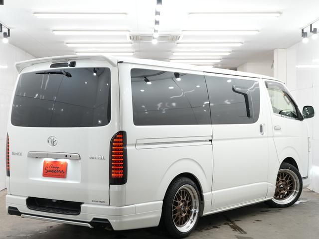 ハイエースバン スーパーＧＬ　ダークプライムＩＩ　バッドフェイスボンネット／ローダウン／ＷＯＲＫ　ＸＴＲＡＰＭ１ＨＣ１８インチＡＷ　限定カラー／バックカメラ／ＥＴＣ／Ｂｌｕｅｔｏｏｔｈ／ドライブレコーダー／デジタルインナーミラー／ＬＥＤテールランプ（18枚目）