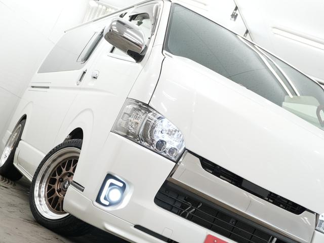 ハイエースバン スーパーＧＬ　ダークプライムＩＩ　バッドフェイスボンネット／ローダウン／ＷＯＲＫ　ＸＴＲＡＰＭ１ＨＣ１８インチＡＷ　限定カラー／バックカメラ／ＥＴＣ／Ｂｌｕｅｔｏｏｔｈ／ドライブレコーダー／デジタルインナーミラー／ＬＥＤテールランプ（45枚目）