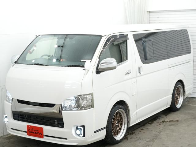 ハイエースバン スーパーＧＬ　ダークプライムＩＩ　バッドフェイスボンネット／ローダウン／ＷＯＲＫ　ＸＴＲＡＰＭ１ＨＣ１８インチＡＷ　限定カラー／バックカメラ／ＥＴＣ／Ｂｌｕｅｔｏｏｔｈ／ドライブレコーダー／デジタルインナーミラー／ＬＥＤテールランプ（58枚目）