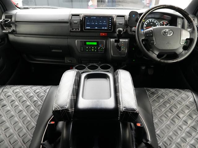 ハイエースバン スーパーGL ダークプライムII バッドフェイスボンネット/ローダウン/ESSEX ENCM17インチAW/バックカメラ/ETC/Bluetooth/デジタルインナーミラー/LEDテールランプ/テレビフルセグ/LEDテールランプ/(6枚目)