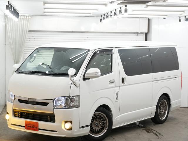 ハイエースバン スーパーGL ダークプライムII バッドフェイスボンネット/ローダウン/ESSEX ENCM17インチAW/バックカメラ/ETC/Bluetooth/デジタルインナーミラー/LEDテールランプ/テレビフルセグ/LEDテールランプ/(16枚目)