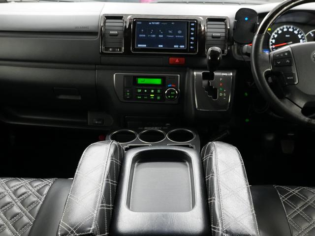 ハイエースバン スーパーGL ダークプライムII バッドフェイスボンネット/ローダウン/ESSEX ENCM17インチAW/バックカメラ/ETC/Bluetooth/デジタルインナーミラー/LEDテールランプ/テレビフルセグ/LEDテールランプ/(24枚目)