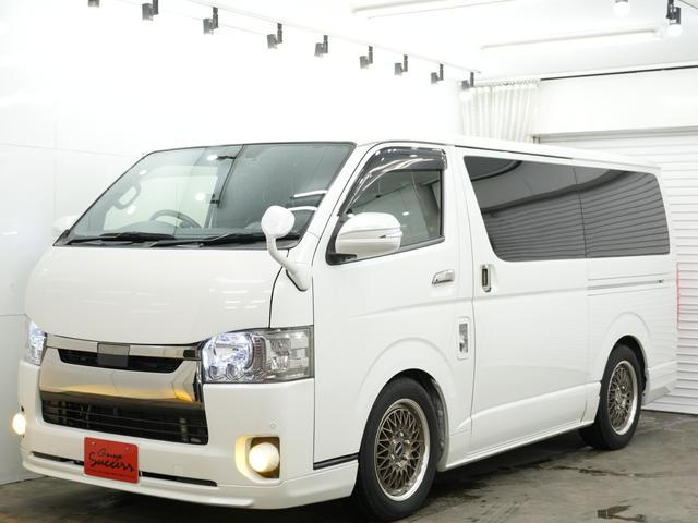ハイエースバン スーパーGL ダークプライムII バッドフェイスボンネット/ローダウン/ESSEX ENCM17インチAW/バックカメラ/ETC/Bluetooth/デジタルインナーミラー/LEDテールランプ/テレビフルセグ/LEDテールランプ/(54枚目)