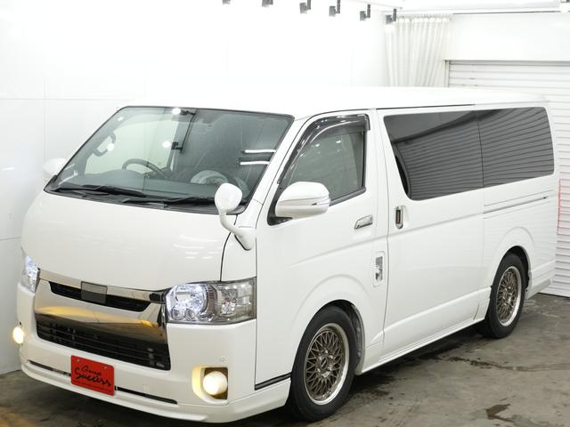 ハイエースバン スーパーGL ダークプライムII バッドフェイスボンネット/ローダウン/ESSEX ENCM17インチAW/バックカメラ/ETC/Bluetooth/デジタルインナーミラー/LEDテールランプ/テレビフルセグ/LEDテールランプ/(58枚目)