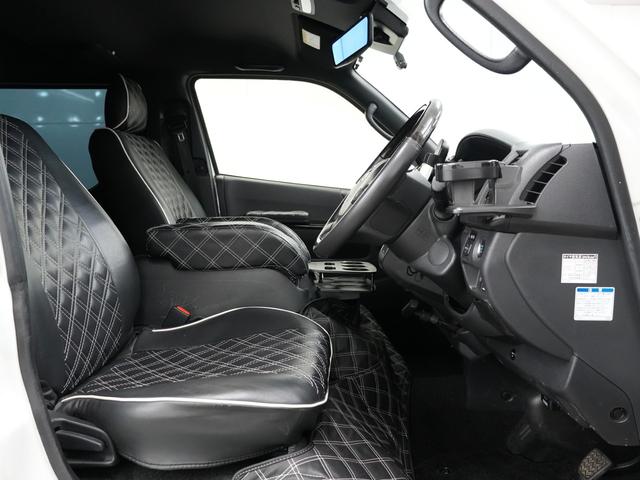 ハイエースバン スーパーGL ダークプライムII バッドフェイスボンネット/ローダウン/ESSEX ENCM17インチAW/バックカメラ/ETC/Bluetooth/デジタルインナーミラー/LEDテールランプ/テレビフルセグ/LEDテールランプ/(65枚目)