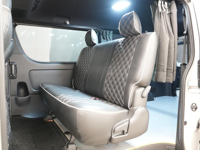 ハイエースバン スーパーGL ダークプライムII バッドフェイスボンネット/ローダウン/ESSEX ENCM17インチAW/バックカメラ/ETC/Bluetooth/デジタルインナーミラー/LEDテールランプ/テレビフルセグ/LEDテールランプ/(75枚目)