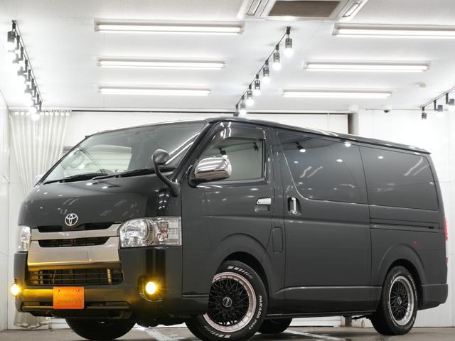 ハイエースバン スーパーＧＬ　ダークプライム　ＡＭＥ　シュタイナーＦＴＸ１７インチＡＷ／カロッツェリアナビ／バックカメラ／ＥＴＣ／Ｂｌｕｅｔｏｏｔｈ／ミラー型ドライブレコーダー／ドライブレコーダー／フリップダウンモニター／両側電動スライドドア（15枚目）