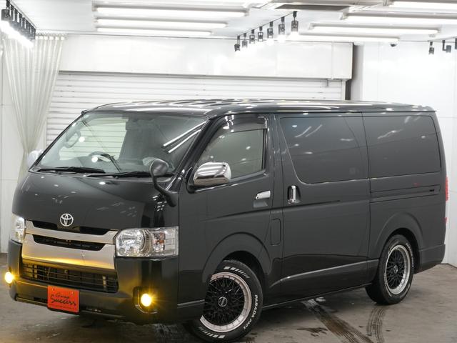 ハイエースバン スーパーＧＬ　ダークプライム　ＡＭＥ　シュタイナーＦＴＸ１７インチＡＷ／カロッツェリアナビ／バックカメラ／ＥＴＣ／Ｂｌｕｅｔｏｏｔｈ／ミラー型ドライブレコーダー／ドライブレコーダー／フリップダウンモニター／両側電動スライドドア（16枚目）