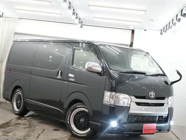 ハイエースバン スーパーＧＬ　ダークプライム　ＡＭＥ　シュタイナーＦＴＸ１７インチＡＷ／カロッツェリアナビ／バックカメラ／ＥＴＣ／Ｂｌｕｅｔｏｏｔｈ／ミラー型ドライブレコーダー／ドライブレコーダー／フリップダウンモニター／両側電動スライドドア（40枚目）