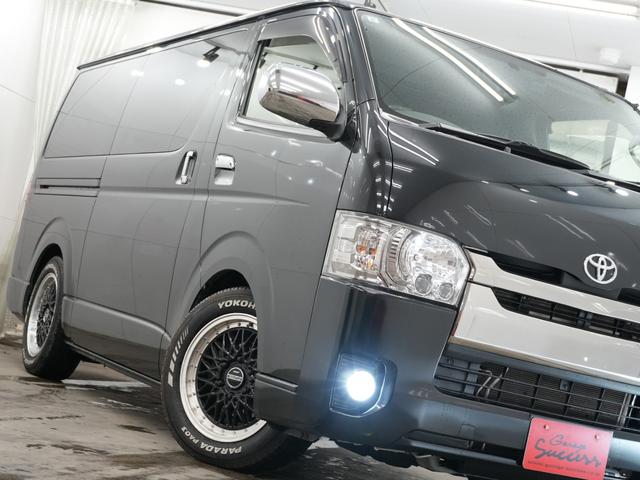 ハイエースバン スーパーＧＬ　ダークプライム　ＡＭＥ　シュタイナーＦＴＸ１７インチＡＷ／カロッツェリアナビ／バックカメラ／ＥＴＣ／Ｂｌｕｅｔｏｏｔｈ／ミラー型ドライブレコーダー／ドライブレコーダー／フリップダウンモニター／両側電動スライドドア（43枚目）