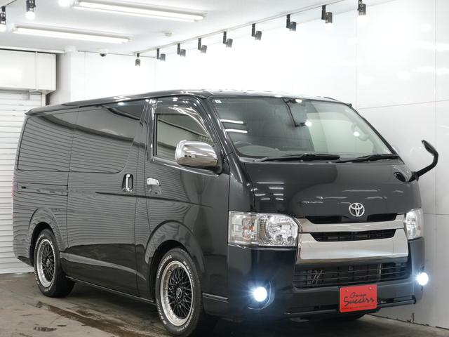 ハイエースバン スーパーＧＬ　ダークプライム　ＡＭＥ　シュタイナーＦＴＸ１７インチＡＷ／カロッツェリアナビ／バックカメラ／ＥＴＣ／Ｂｌｕｅｔｏｏｔｈ／ミラー型ドライブレコーダー／ドライブレコーダー／フリップダウンモニター／両側電動スライドドア（51枚目）
