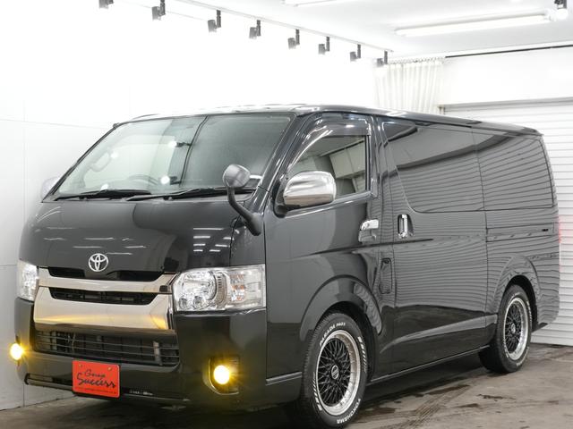 ハイエースバン スーパーＧＬ　ダークプライム　ＡＭＥ　シュタイナーＦＴＸ１７インチＡＷ／カロッツェリアナビ／バックカメラ／ＥＴＣ／Ｂｌｕｅｔｏｏｔｈ／ミラー型ドライブレコーダー／ドライブレコーダー／フリップダウンモニター／両側電動スライドドア（52枚目）