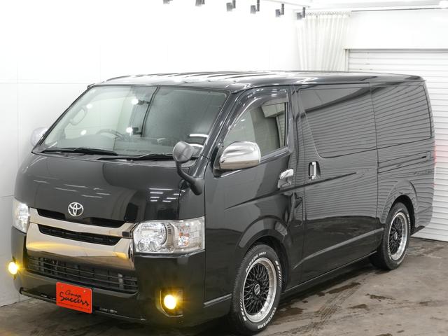 ハイエースバン スーパーＧＬ　ダークプライム　ＡＭＥ　シュタイナーＦＴＸ１７インチＡＷ／カロッツェリアナビ／バックカメラ／ＥＴＣ／Ｂｌｕｅｔｏｏｔｈ／ミラー型ドライブレコーダー／ドライブレコーダー／フリップダウンモニター／両側電動スライドドア（56枚目）