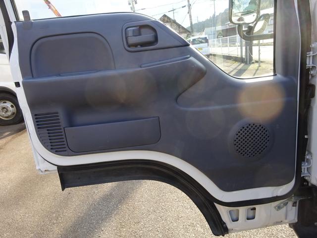 エルフトラック 強化フルフラットローダンプ 電動コボレーン サイドドア溶接止現状一方開 中間金具 プロテクターアングル補強(32枚目)