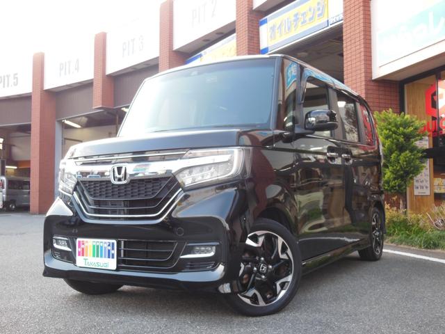 Ｎ－ＢＯＸカスタム Ｇ・ＥＸターボホンダセンシング　ナビ　バックカメラ　ＥＴＣ　ドラレコ　両側パワースライドドア　シートヒーター　ＬＥＤヘッドライト　クルーズコントロール　ターボ車（4枚目）