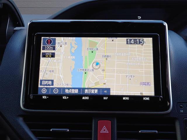 ノア ハイブリッドG スマートキー&プッシュスタート LEDへッドライト 地デジ イモビライザー Wエアコン パワーウインドウ アルミ クルコン エアバッグ 横滑り防止 DVD再生機能 フルフラット パワステ ナビTV(3枚目)