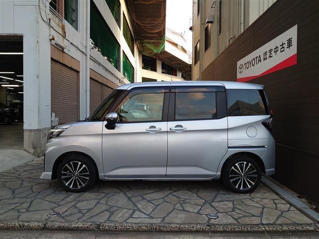 ルーミー カスタムG-T 助手席エアバック 両側オートスライドドア スマートキープッシュスタート LEDライト 1オーナー 横滑り防止機能 クルコン ETC付 アルミホイール フルフラット キーレス DVD ドラレコ ABS(6枚目)