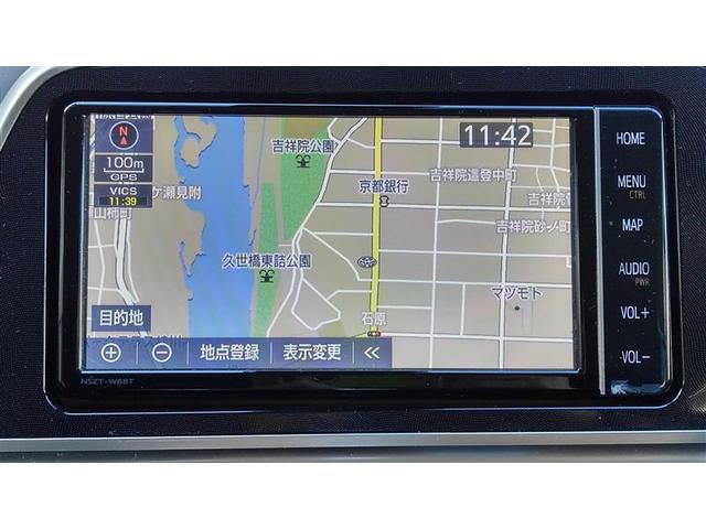 シエンタ G セーフティーエディションII 誤発進抑制装置 両側パワースライドドア DVD 横滑り防止装置 ETC車載器 オートエアコン フルセグTV 盗難防止システム ABS ウォークスルー キーレスエントリー ナビ&TV メモリ-ナビ PS(3枚目)