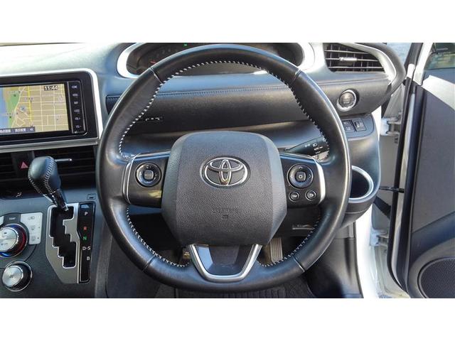 シエンタ G セーフティーエディションII 誤発進抑制装置 両側パワースライドドア DVD 横滑り防止装置 ETC車載器 オートエアコン フルセグTV 盗難防止システム ABS ウォークスルー キーレスエントリー ナビ&TV メモリ-ナビ PS(12枚目)