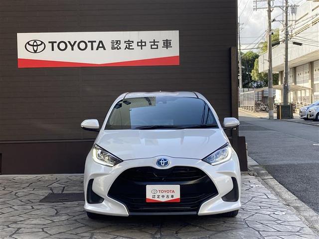 ヤリス ハイブリッドZ PCS Bカメラ ドラレコ付 ナビ付 LEDランプ スマキー ETC付き メディアプレイヤー接続 VSC パワステ 1オナ車 クルコン カーテンエアバック キーフリー ABS イモビ エアコン(5枚目)