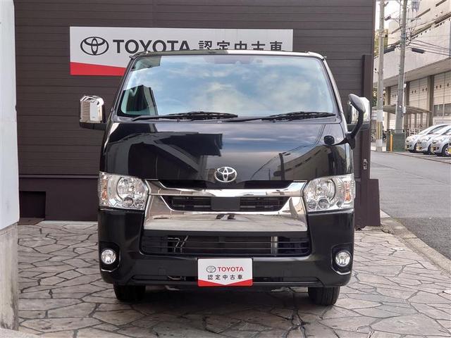 ハイエースバン ロングスーパーＧＬ　ダブルエアコン　助手席エアバッグ　ＬＥＤヘッド　運転席エアバッグ　ドラレコ　イモビライザー　オートエアコン　フルセグテレビ　フルタイム４ＷＤ　メモリナビ　パワーステアリング　スマ－トキー　ＥＴＣ車載器（5枚目）