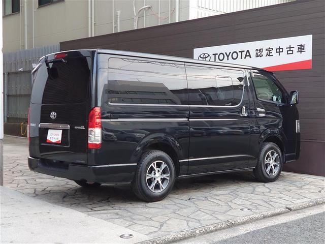 ハイエースバン ロングスーパーＧＬ　ダブルエアコン　助手席エアバッグ　ＬＥＤヘッド　運転席エアバッグ　ドラレコ　イモビライザー　オートエアコン　フルセグテレビ　フルタイム４ＷＤ　メモリナビ　パワーステアリング　スマ－トキー　ＥＴＣ車載器（7枚目）