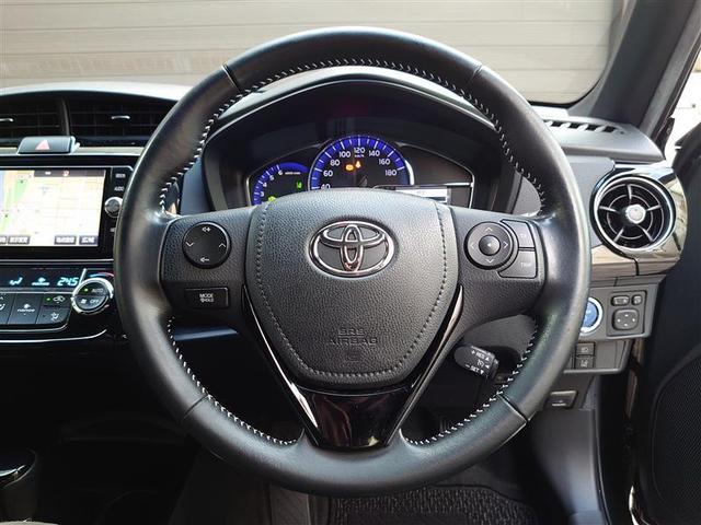 カローラフィールダー ハイブリッドG ダブルバイビー PCS インテリキー 横滑防止 アイドルストップ ミュージックプレイヤー接続可 フルセグTV クルーズコントロール LEDヘッドライト オートエアコン ワンオーナー ETC DVD再生 アルミホイール(14枚目)