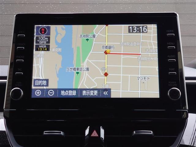 カローラクロス ハイブリッド　Ｚ　Ａクルコン　ＰＣＳ　ＡＣ１００　Ｐシート　４ＷＤ車　横滑り防止装置　キーフリー　ＡＢＳ　ＬＥＤライト　ＥＴＣ車載器　地デジＴＶ　ナビ＆ＴＶ　半革シート　盗難防止装置　アルミホイール　スマートキー（3枚目）