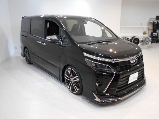 Toyota Voxy Zs Kirameki Ii New Car Black Km Details Japanese Used Cars Goo Net Exchange