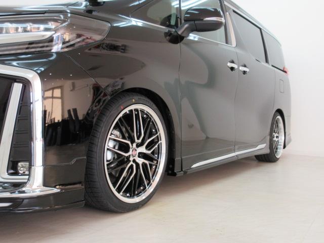 2.5S Cパッケージ 新車 WALDフルコンプリート 車高調 20インチアルミ サンルーフ 3眼LEDヘッド シーケンシャルウィンカー ディスプレイオーディオ 両側電動スライド パワーバック レザーシート 電動オットマン(40枚目)
