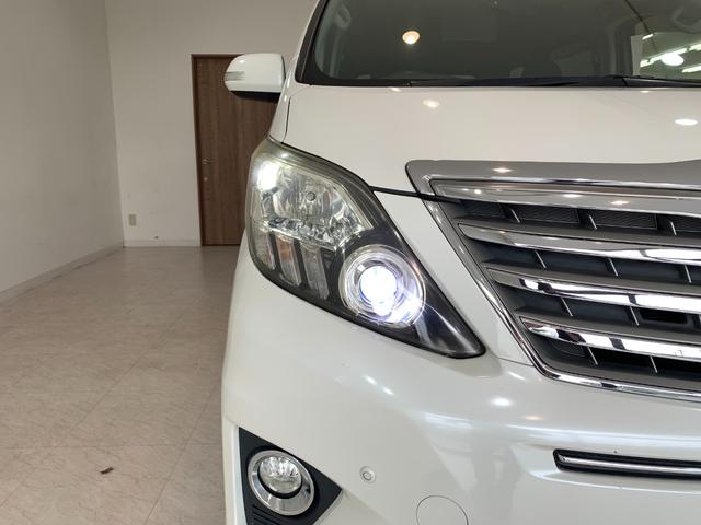 アルファード ２４０Ｓ　ワンオーナー　後期型　７人乗り　両側電動スライドドア　後席モニター　障害物ソナー　２列目オットマン　バックカメラ　ＥＴＣ　１８インチＡＷ　ブルートゥース　ＨＩＤヘッドライト　バックカメラ（14枚目）