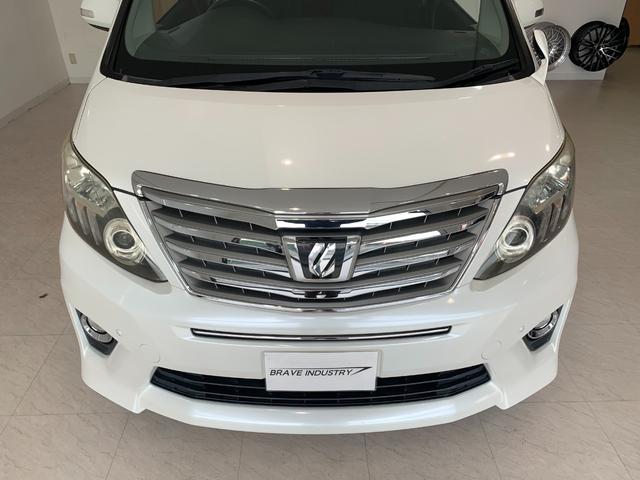 アルファード ２４０Ｓ　ワンオーナー　後期型　７人乗り　両側電動スライドドア　後席モニター　障害物ソナー　２列目オットマン　バックカメラ　ＥＴＣ　１８インチＡＷ　ブルートゥース　ＨＩＤヘッドライト　バックカメラ（18枚目）