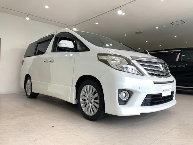 アルファード ２４０Ｓ　ワンオーナー　後期型　７人乗り　両側電動スライドドア　後席モニター　障害物ソナー　２列目オットマン　バックカメラ　ＥＴＣ　１８インチＡＷ　ブルートゥース　ＨＩＤヘッドライト　バックカメラ（20枚目）