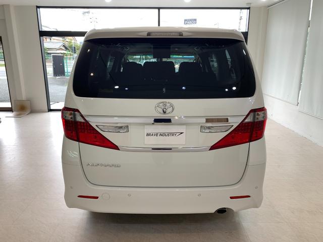 アルファード ２４０Ｓ　ワンオーナー　後期型　７人乗り　両側電動スライドドア　後席モニター　障害物ソナー　２列目オットマン　バックカメラ　ＥＴＣ　１８インチＡＷ　ブルートゥース　ＨＩＤヘッドライト　バックカメラ（28枚目）