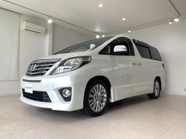 アルファード ２４０Ｓ　ワンオーナー　後期型　７人乗り　両側電動スライドドア　後席モニター　障害物ソナー　２列目オットマン　バックカメラ　ＥＴＣ　１８インチＡＷ　ブルートゥース　ＨＩＤヘッドライト　バックカメラ（34枚目）