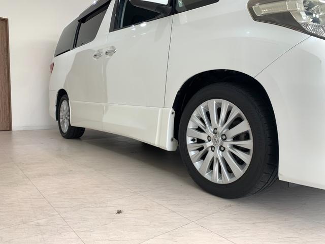 アルファード ２４０Ｓ　ワンオーナー　後期型　７人乗り　両側電動スライドドア　後席モニター　障害物ソナー　２列目オットマン　バックカメラ　ＥＴＣ　１８インチＡＷ　ブルートゥース　ＨＩＤヘッドライト　バックカメラ（38枚目）