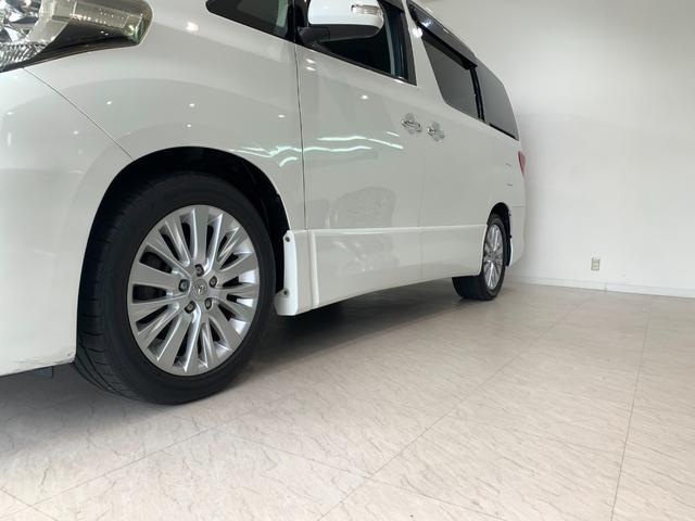 アルファード ２４０Ｓ　ワンオーナー　後期型　７人乗り　両側電動スライドドア　後席モニター　障害物ソナー　２列目オットマン　バックカメラ　ＥＴＣ　１８インチＡＷ　ブルートゥース　ＨＩＤヘッドライト　バックカメラ（39枚目）