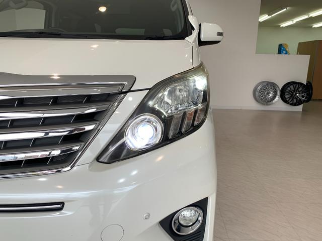 アルファード ２４０Ｓ　ワンオーナー　後期型　７人乗り　両側電動スライドドア　後席モニター　障害物ソナー　２列目オットマン　バックカメラ　ＥＴＣ　１８インチＡＷ　ブルートゥース　ＨＩＤヘッドライト　バックカメラ（43枚目）