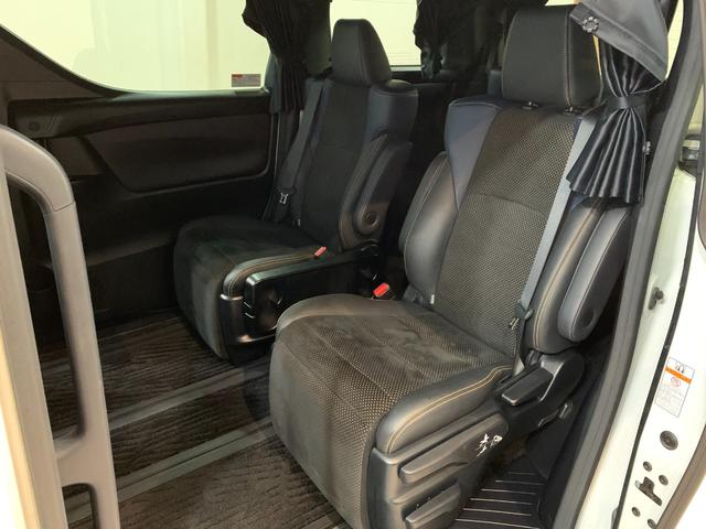 ヴェルファイア 2.5Z Aエディション ゴールデンアイズ ワンオーナー 禁煙車 両側電動スライドドア BIGX11インチ パワーバックドア AC100V プリクラッシュ レーダークルーズ ETC 純正18AW ハーフレザーシート Bカメラ オットマン(61枚目)