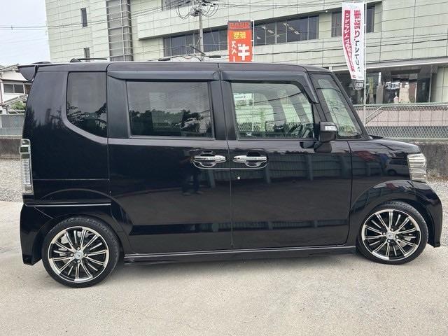 N-BOXカスタム G・Lパッケージ 両側電動スライドドア ワンセグナビ バックカメラ ローダウン HIDヘッドライト スマートキー ETC 16インチアルミホイール ベンチシート(7枚目)