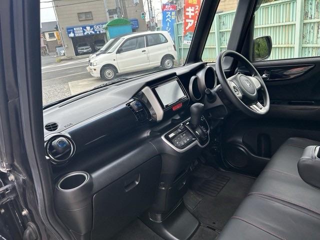 N-BOXカスタム G・Lパッケージ 両側電動スライドドア ワンセグナビ バックカメラ ローダウン HIDヘッドライト スマートキー ETC 16インチアルミホイール ベンチシート(23枚目)