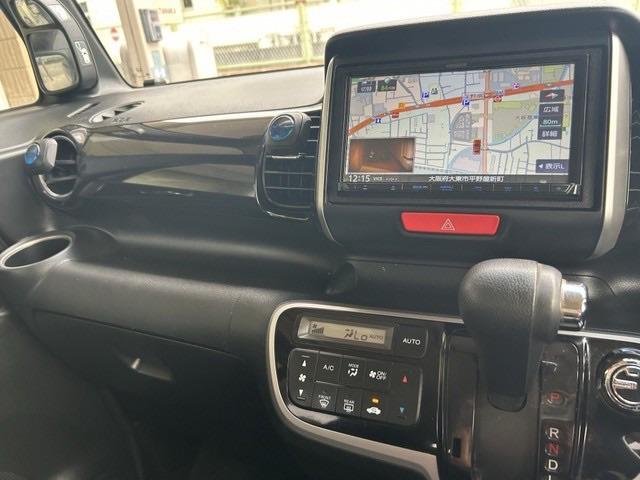 N-BOXカスタム G・Lパッケージ 両側電動スライドドア ワンセグナビ バックカメラ ローダウン HIDヘッドライト スマートキー ETC 16インチアルミホイール ベンチシート(32枚目)